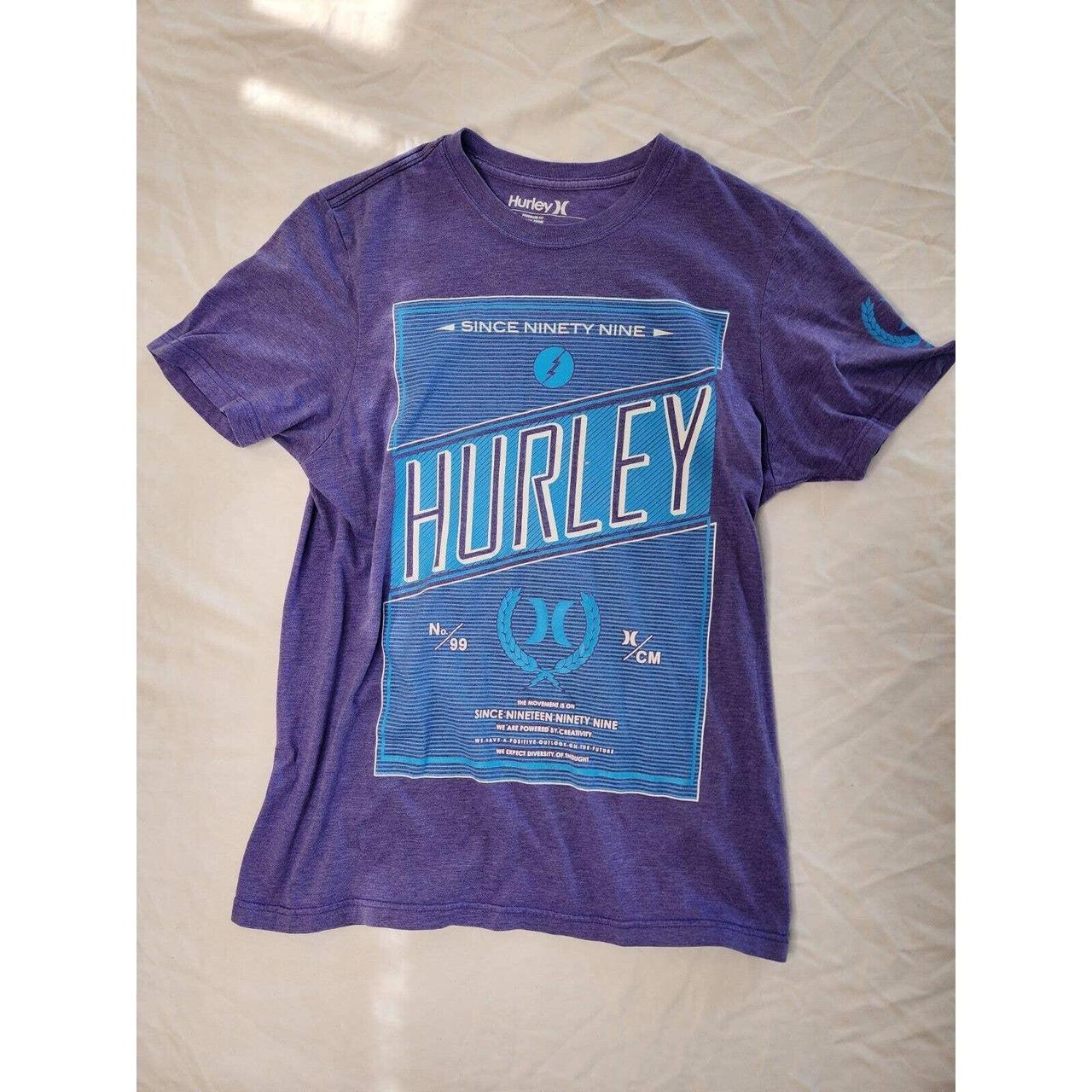 purple hurley shirt