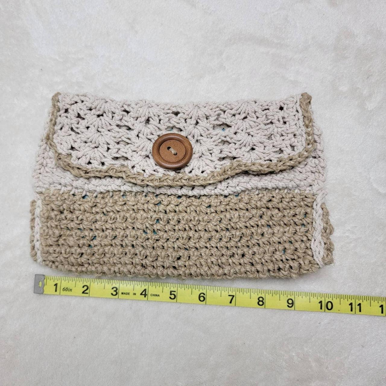 Macrame Clutch | Macrame patterns, Macrame patterns tutorials, Macrame bag