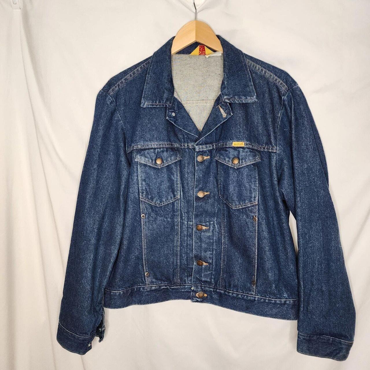 This vintage Rustler denim jacket is a must have for Depop