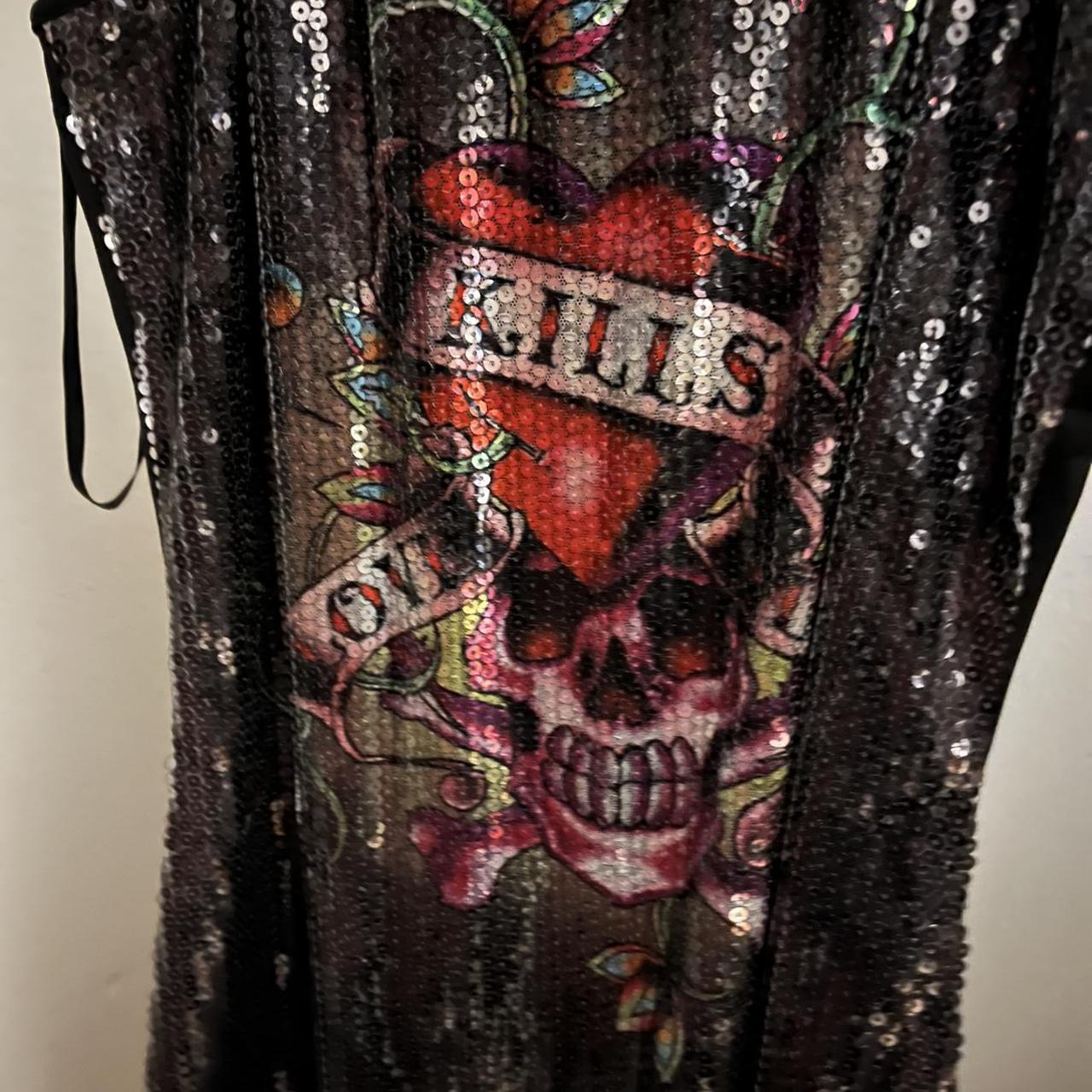 Ed hardy Vintage y2k drip swag Chicago love kills - Depop