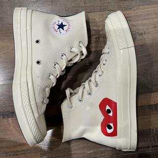 Comme des garcons hot sale converse ebay