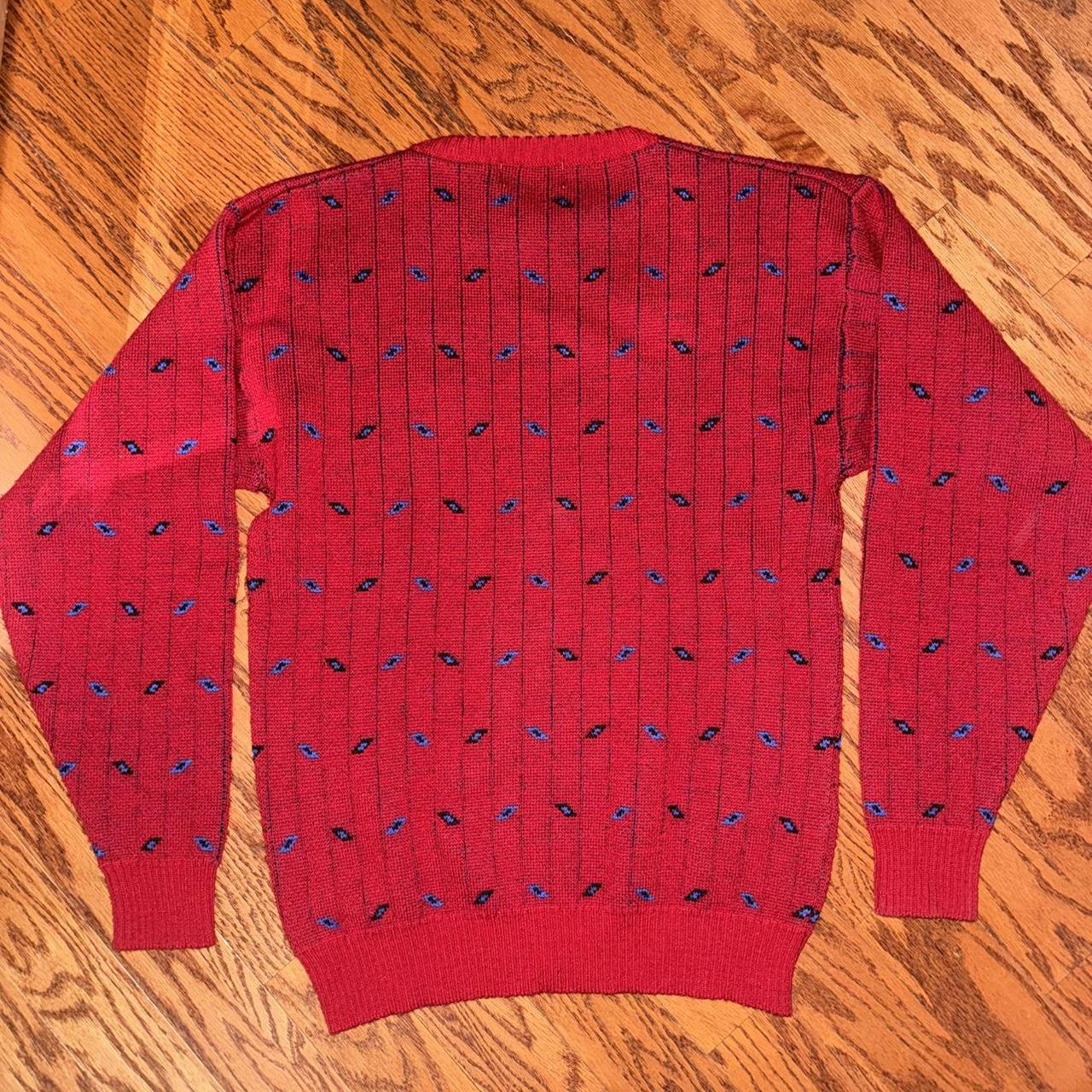 Polo Ralph Lauren Men's Sweater - Red/Multi - L –… - image 3