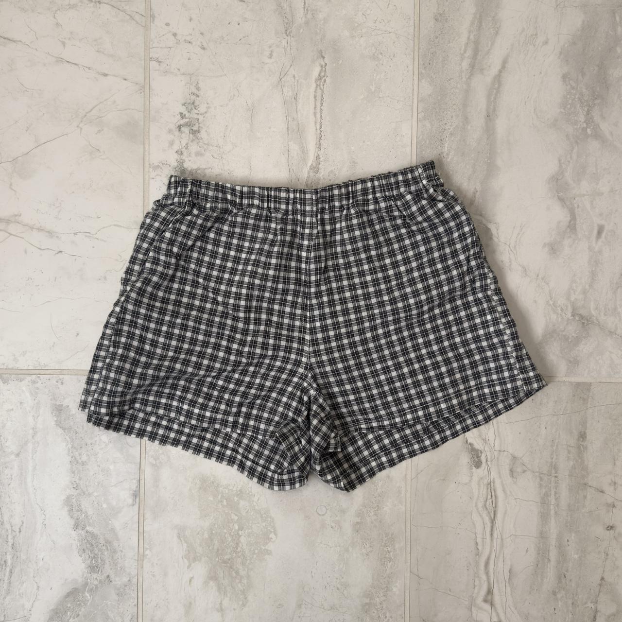 90s BRANDY MELVILLE BOXER SHORTS 🩶 - worn a handful... - Depop