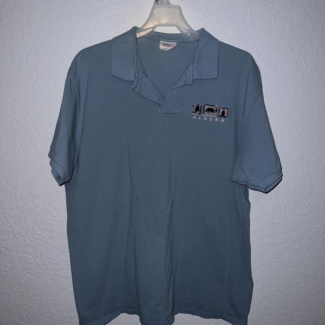 Men's Blue Polo-shirts | Depop