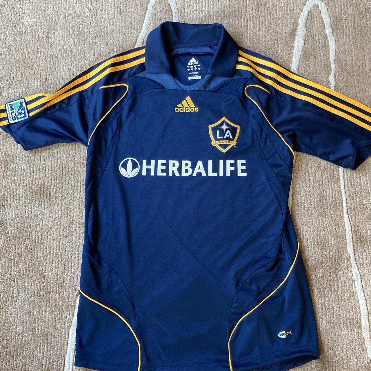 DAVID BECKHAM 'LA GALAXY' JERSEY WORN GREAT - Depop