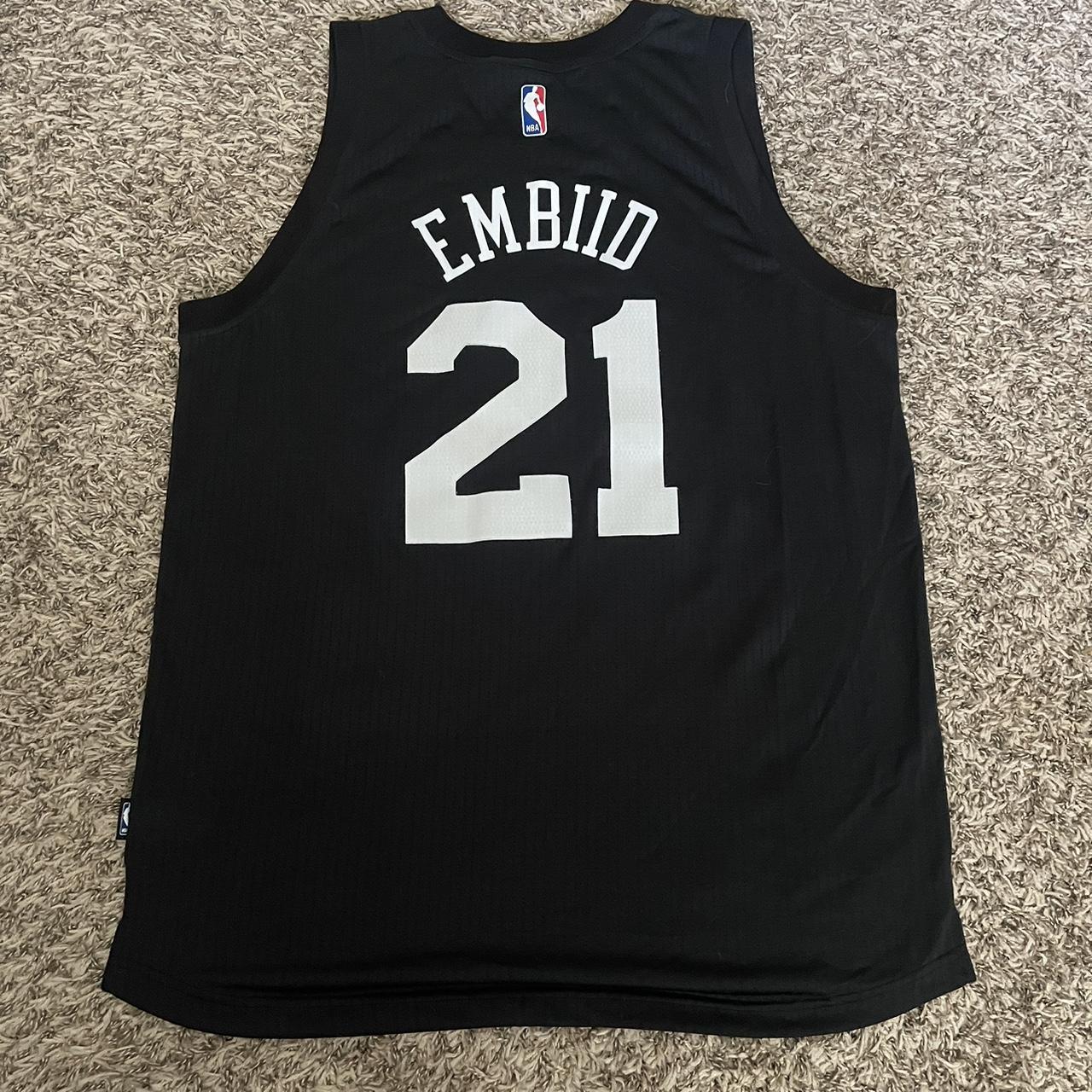 Philadelphia 76ers Joel Embiid basketball jersey. - Depop