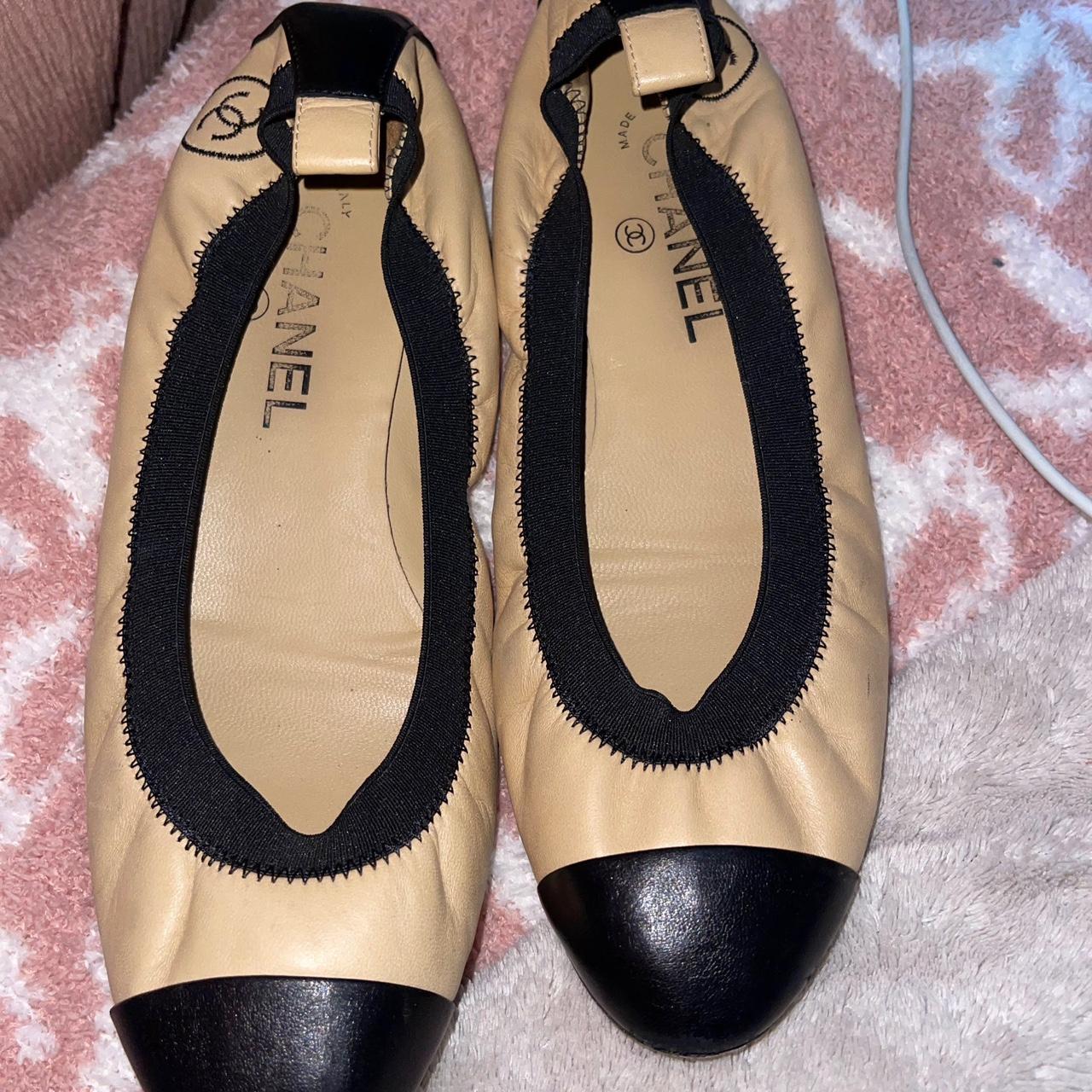 vintage chanel flats