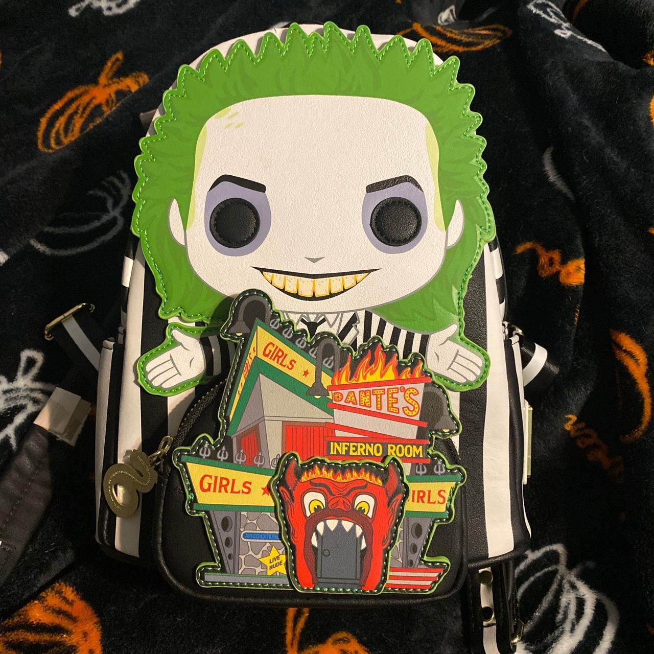 Beetle juice Mini Backpack 🪲, Loungefly, #beetlejuice