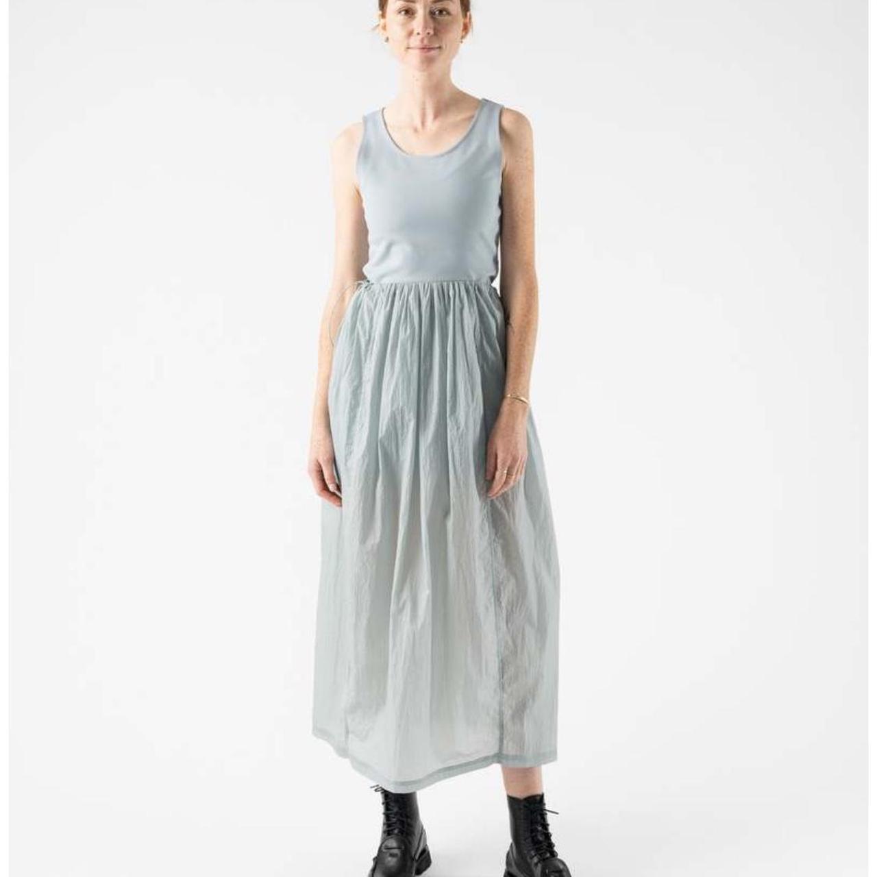AMOMENTO SHEER JERSEY DRESS アモーメント Sheer Jersey Dress — Black – La Garçonne