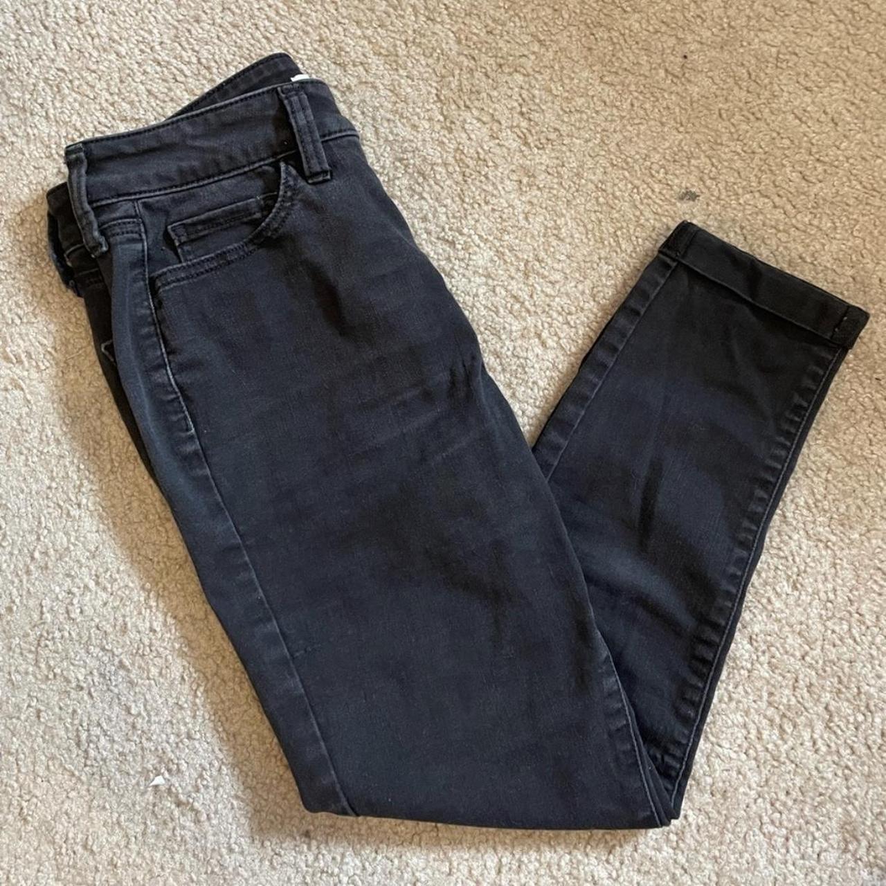 Curvy high rise black jeans Size: 9/29w Color:... - Depop