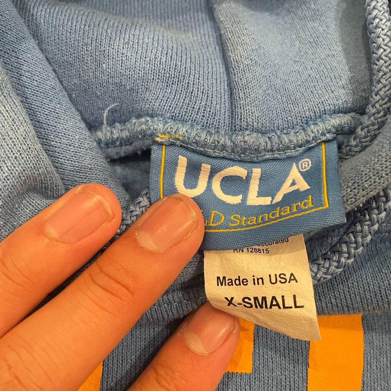 . This very cute baby blue UCLA hoodie is the... - Depop