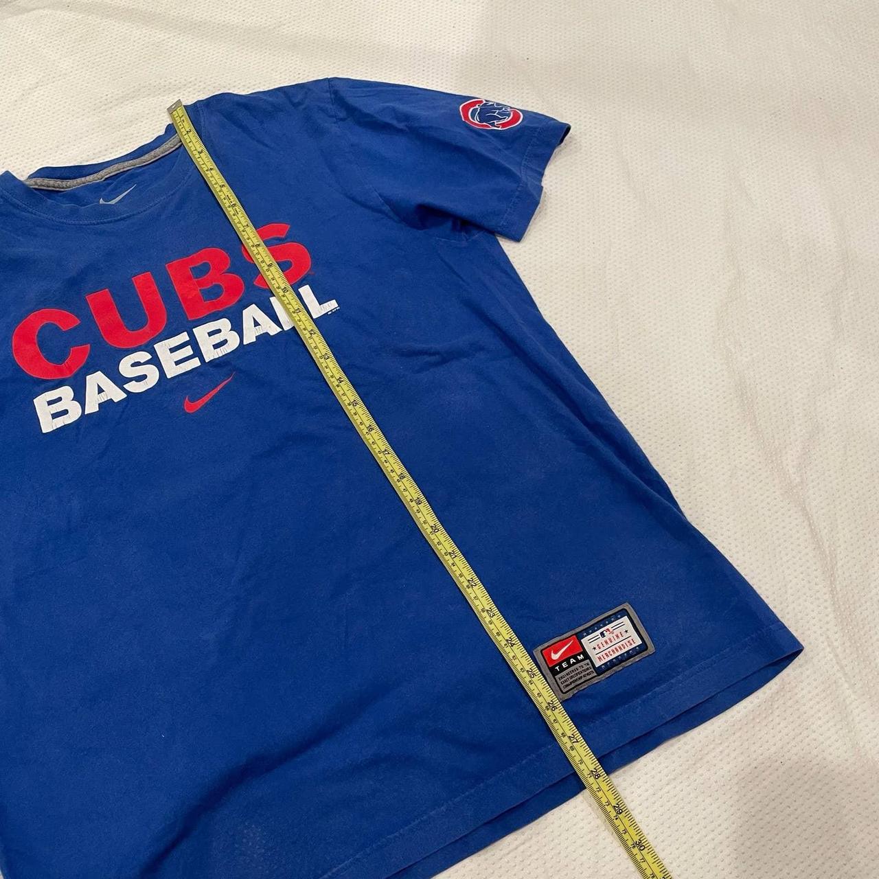 Nike Dri-Fit MLB Chicago Cubs Graphic T-Shirt Men - Depop