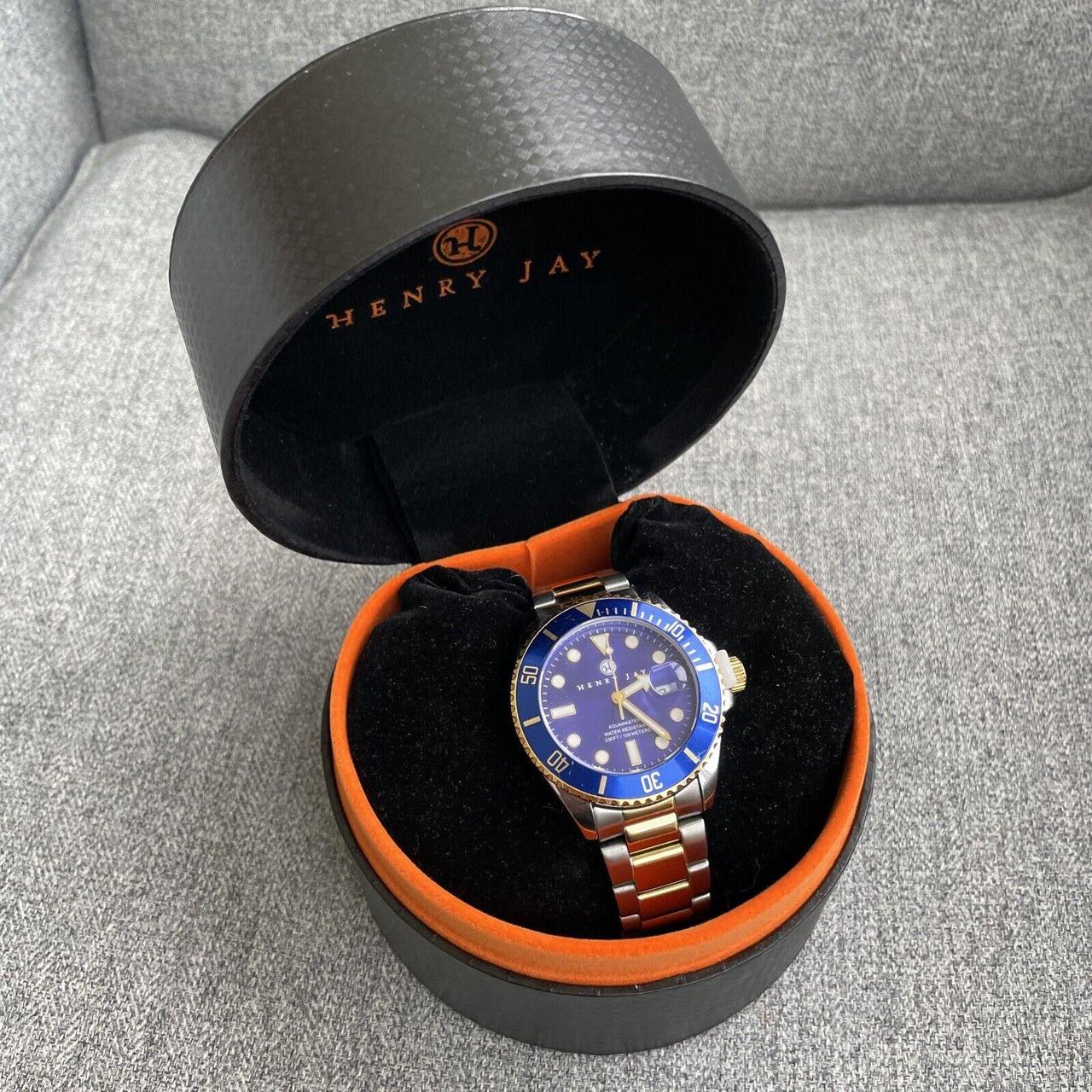 Henry Jay Watch Aquamaster Water Resistant 100m. Depop