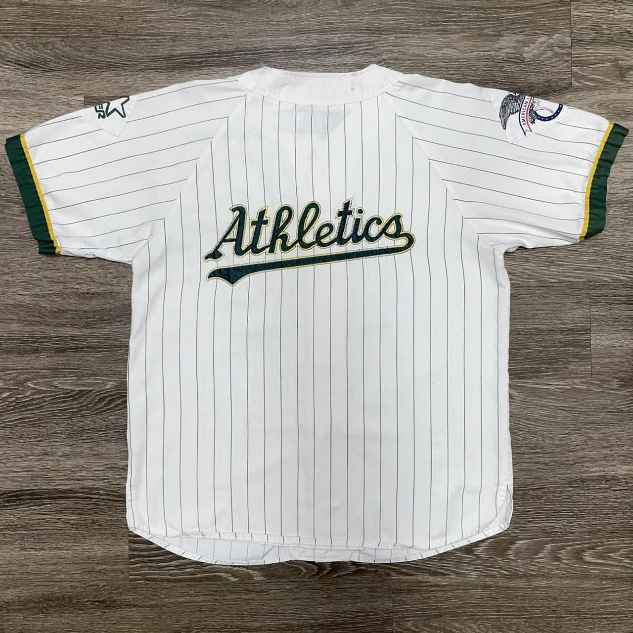 vintage stanford baseball jersey with embroidered - Depop