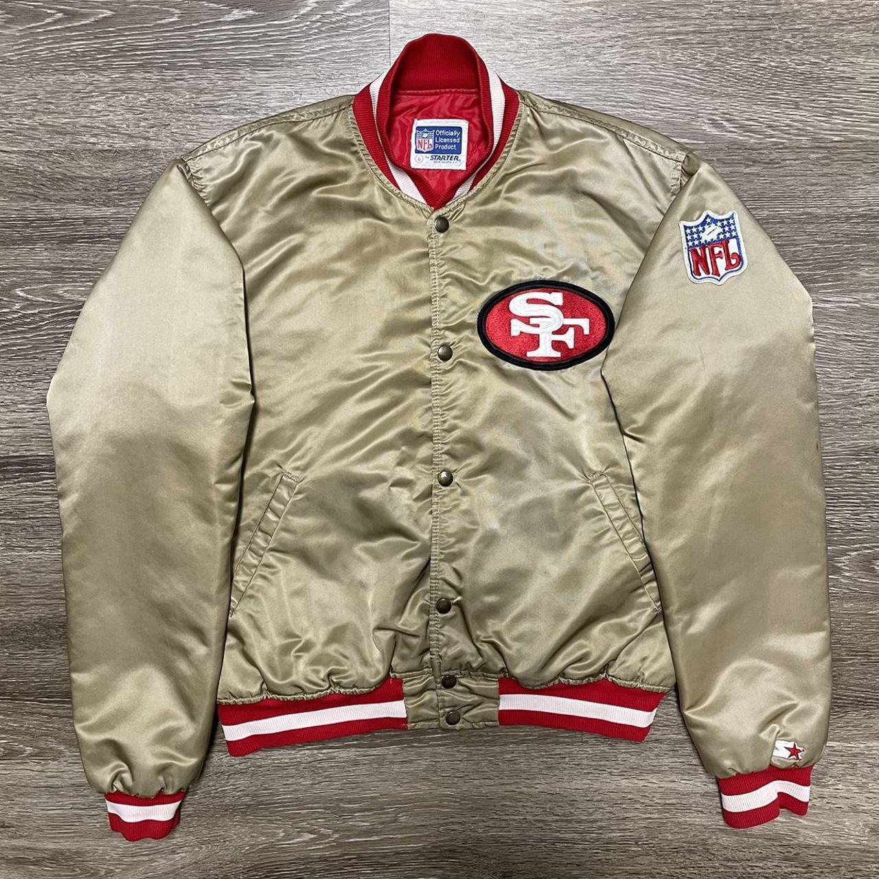 Vintage San Francisco Giants Satin Chalk Line jacket - Depop