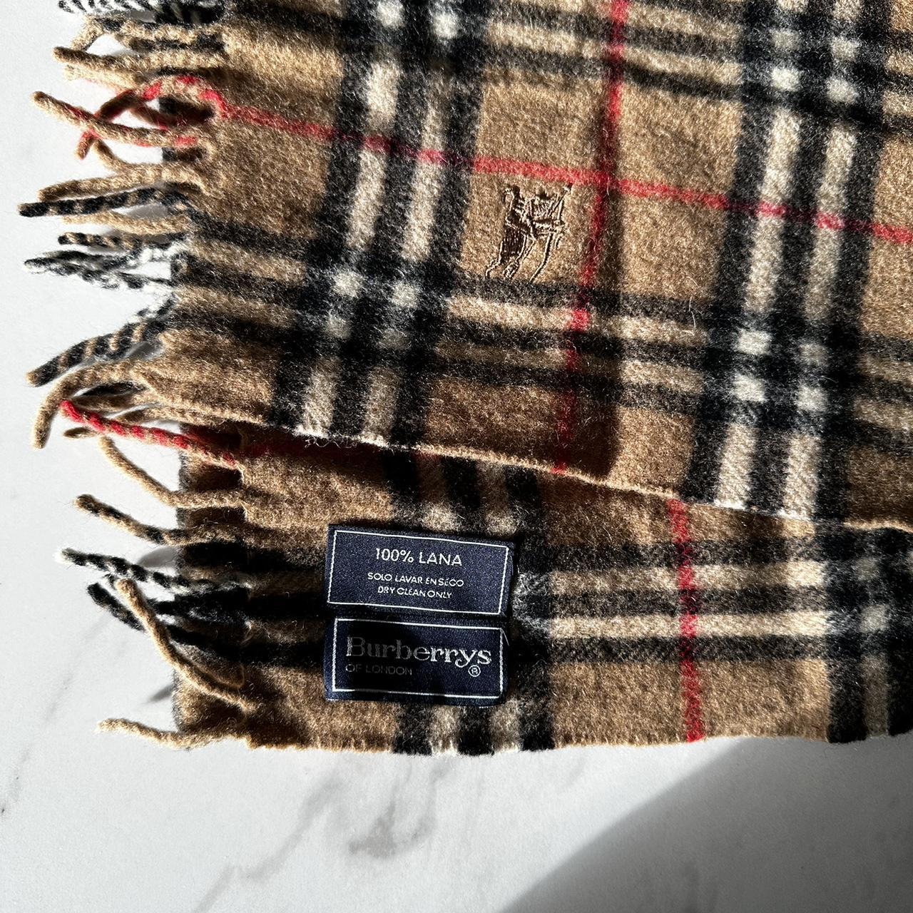 Burberry scarf 100 outlet wool