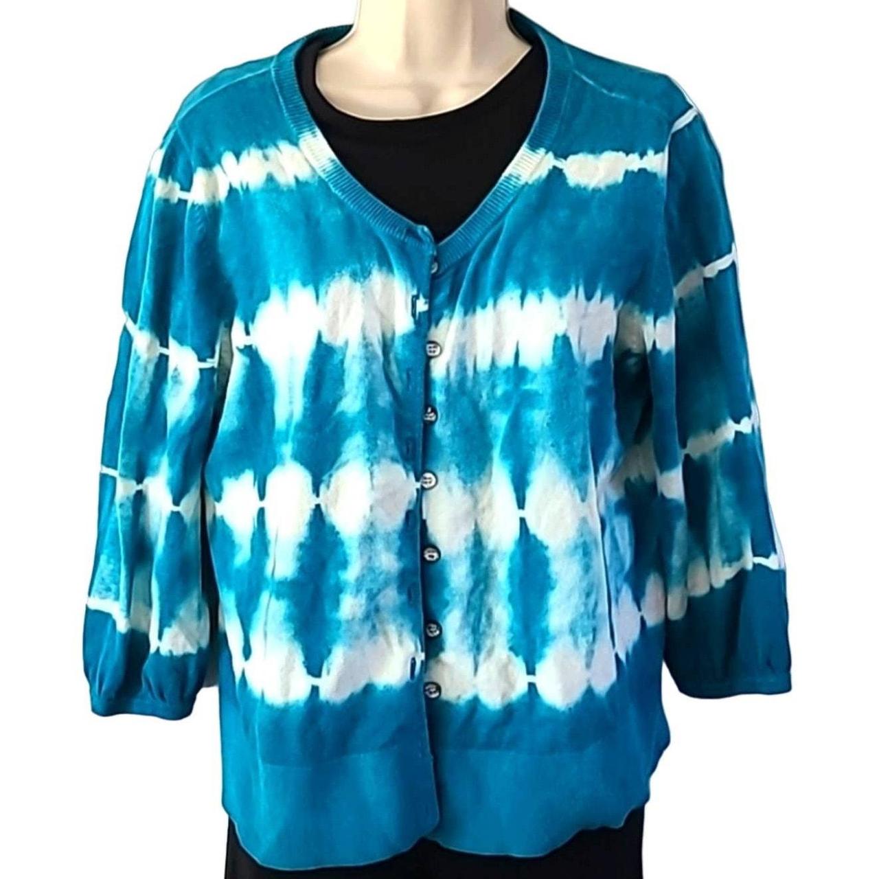 Style & Co Women's Sweater - Blue/White - L – Brand: Style & Co Size: Women's Large …