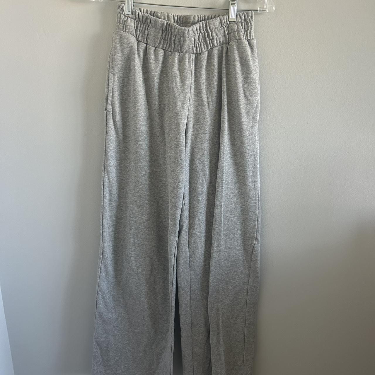 wild fable grey sweatpants with drawstring size - Depop