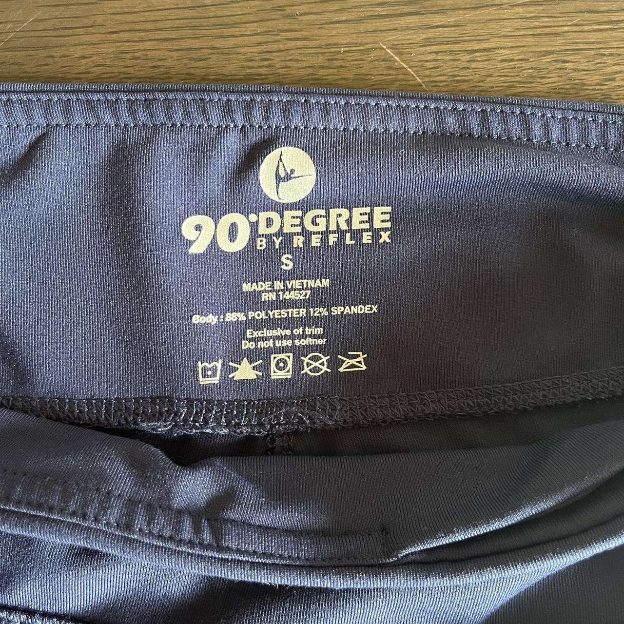 90 Degree By Reflex Size Small Navy Leggings