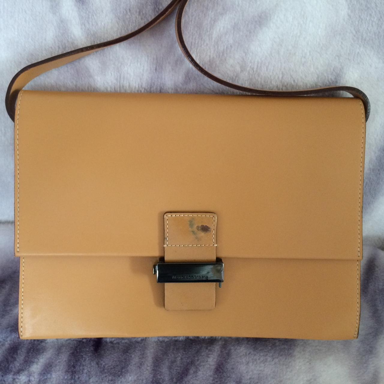 Vintage 90 s Francesco Biasia Leather Crossbody Depop