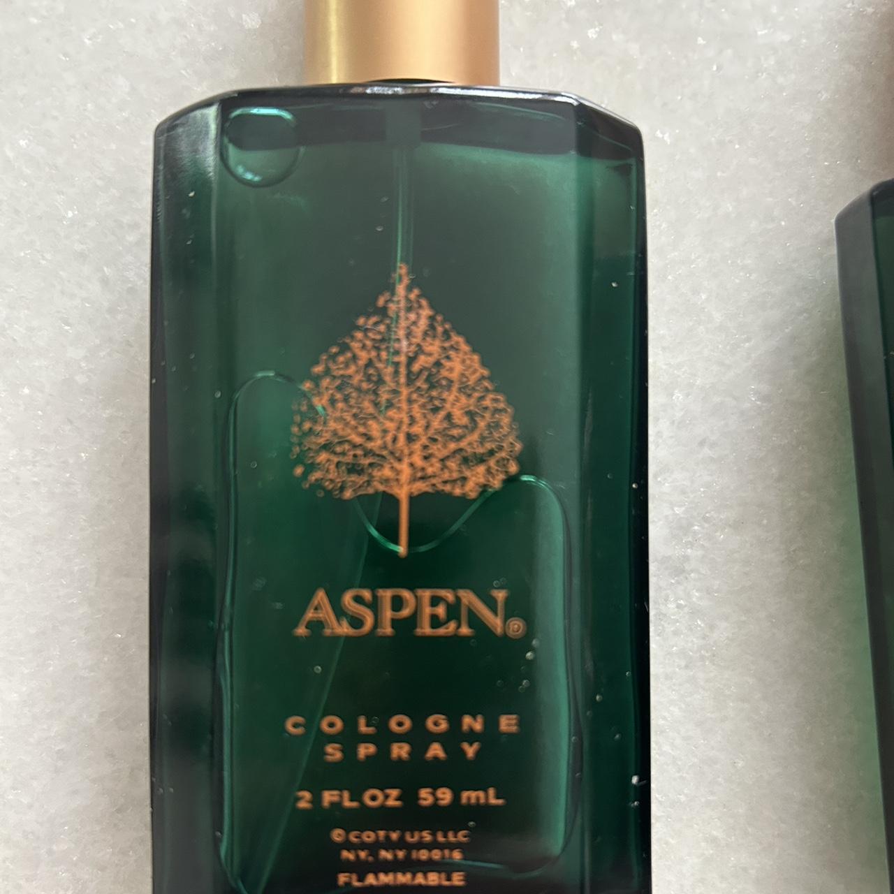 ASPEN COLOGNE SPRAY OZ 59ML GREEN BOTTLE Depop