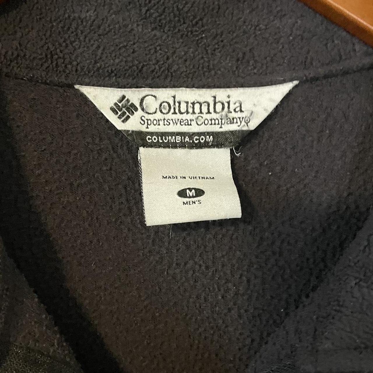 Columbia Sportswear Men's Black and White Jacket | Depop