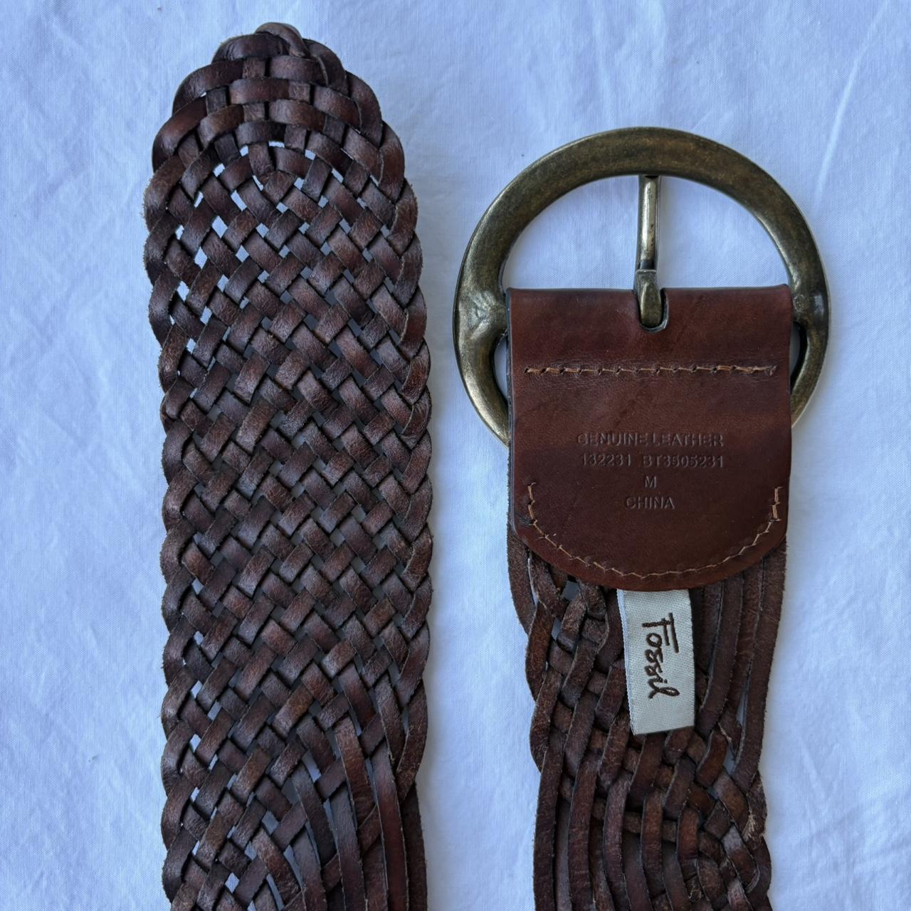 Fossil Women's Belt - Brown – Fossil Vintage Brow… - image 4