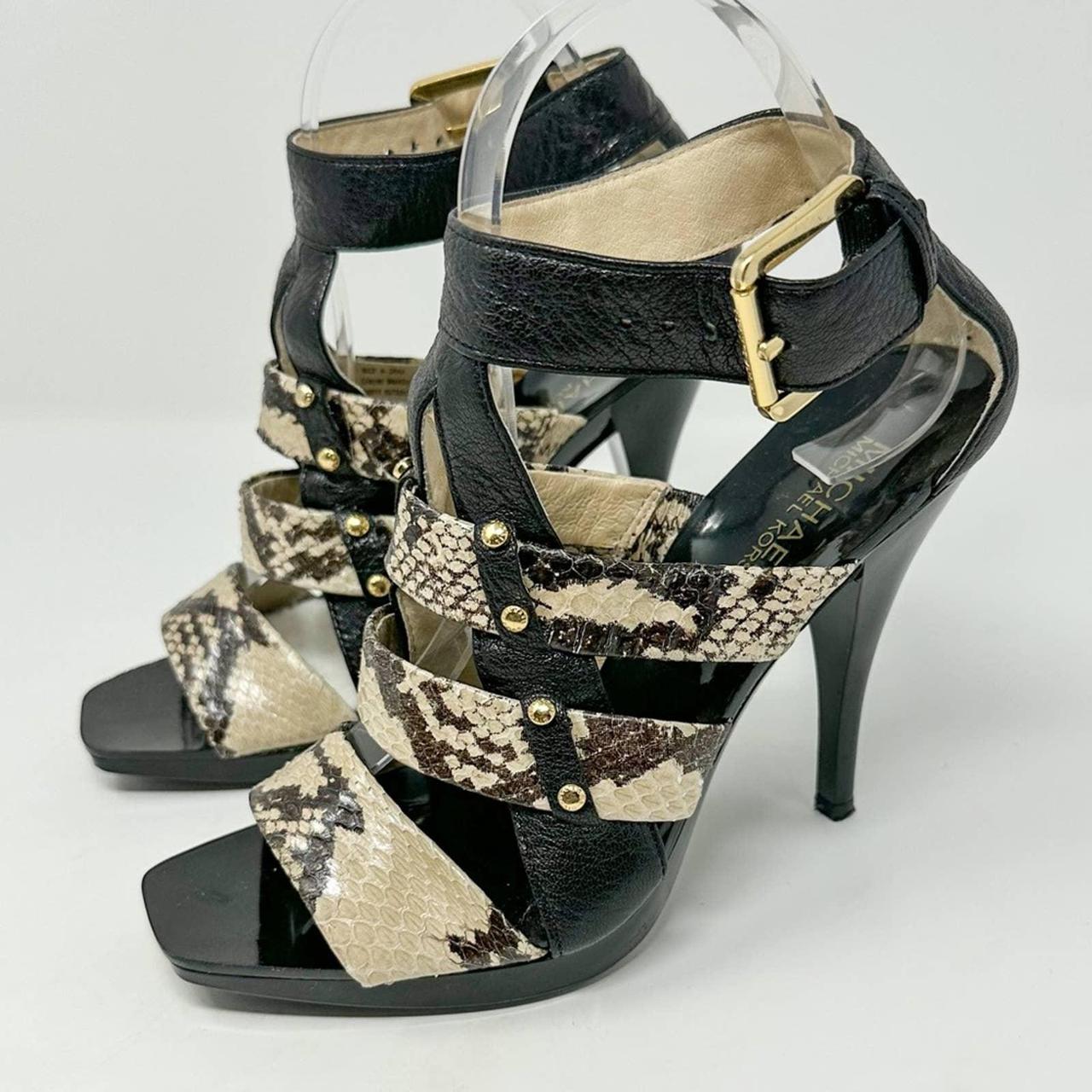 Michael kors sale snakeskin sandals