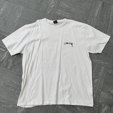 Stussy Sphinx Tee White (SS23). In very good... - Depop