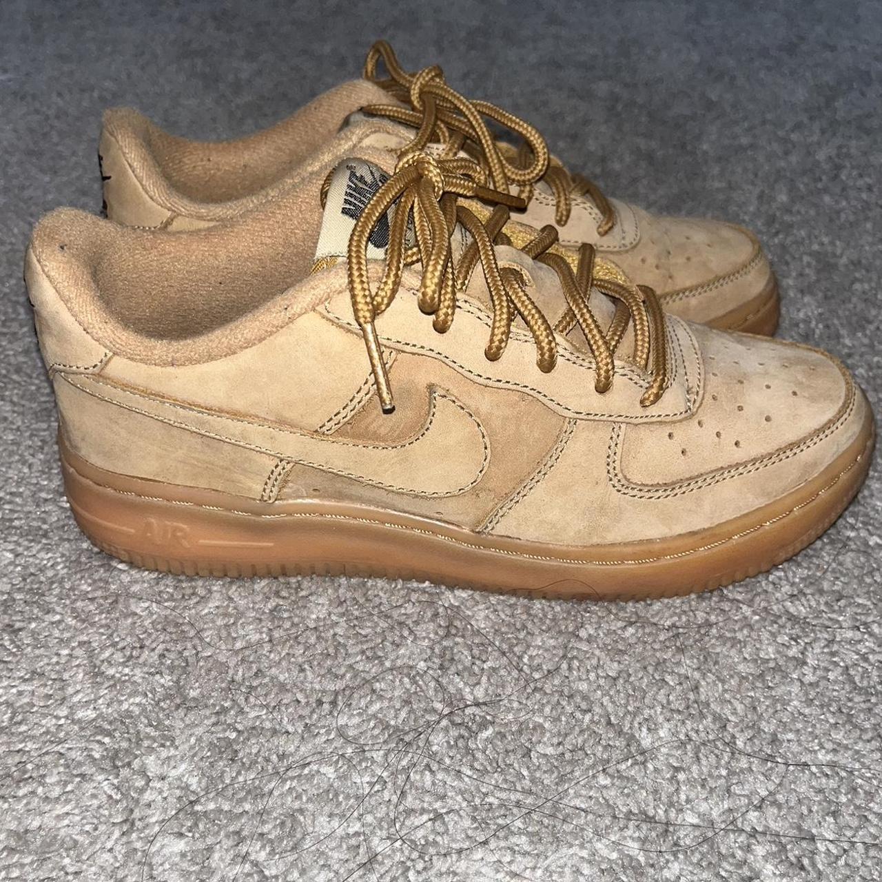 tanned nike trainers