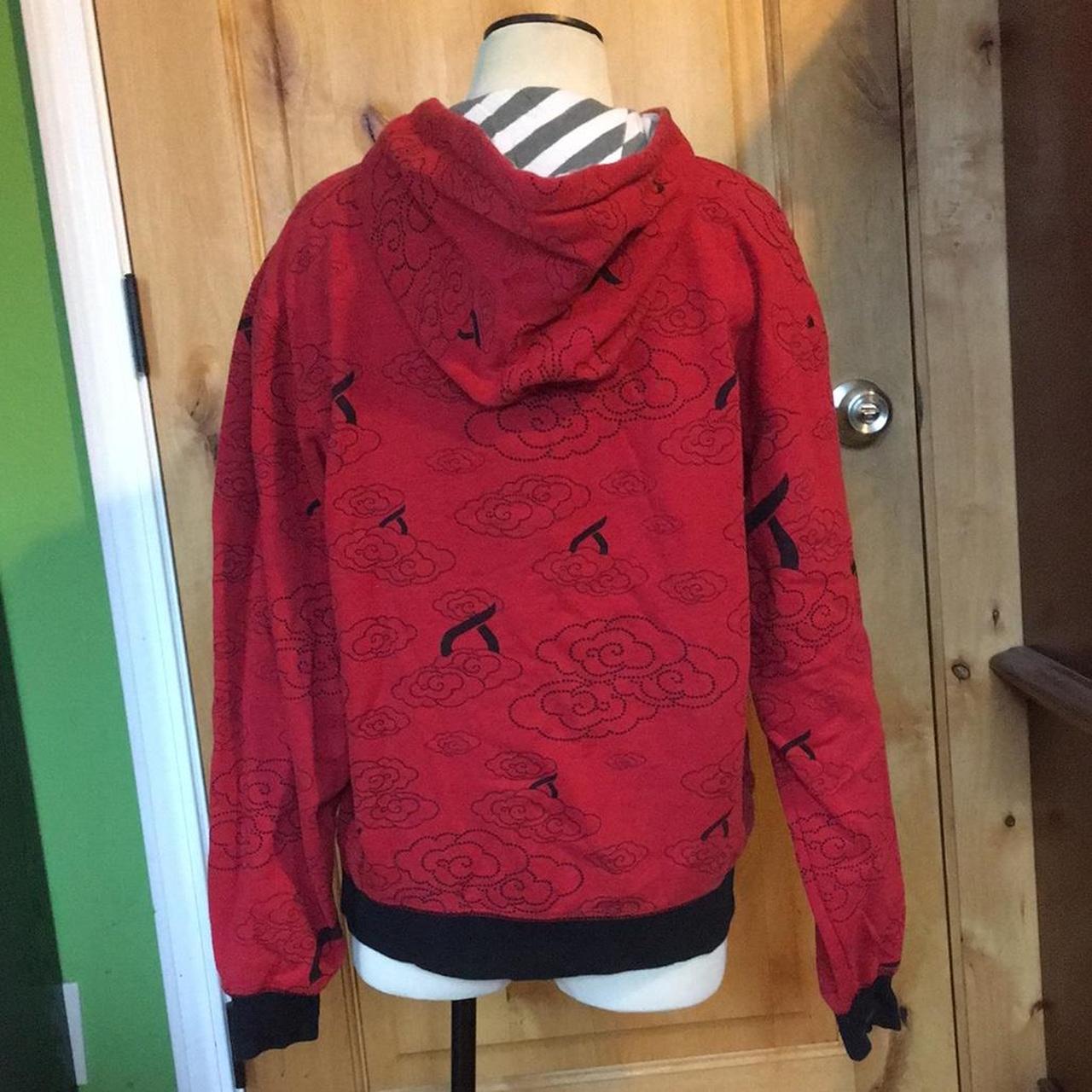Hype Men's Red and Black Hoodie (3)