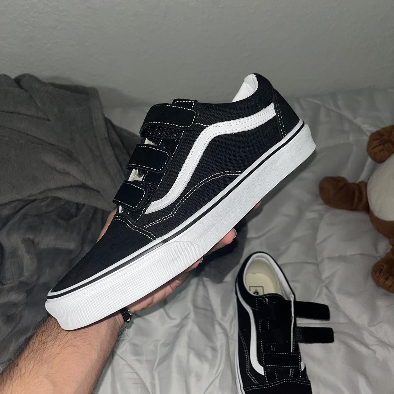 Vans Men's Black and White Trainers