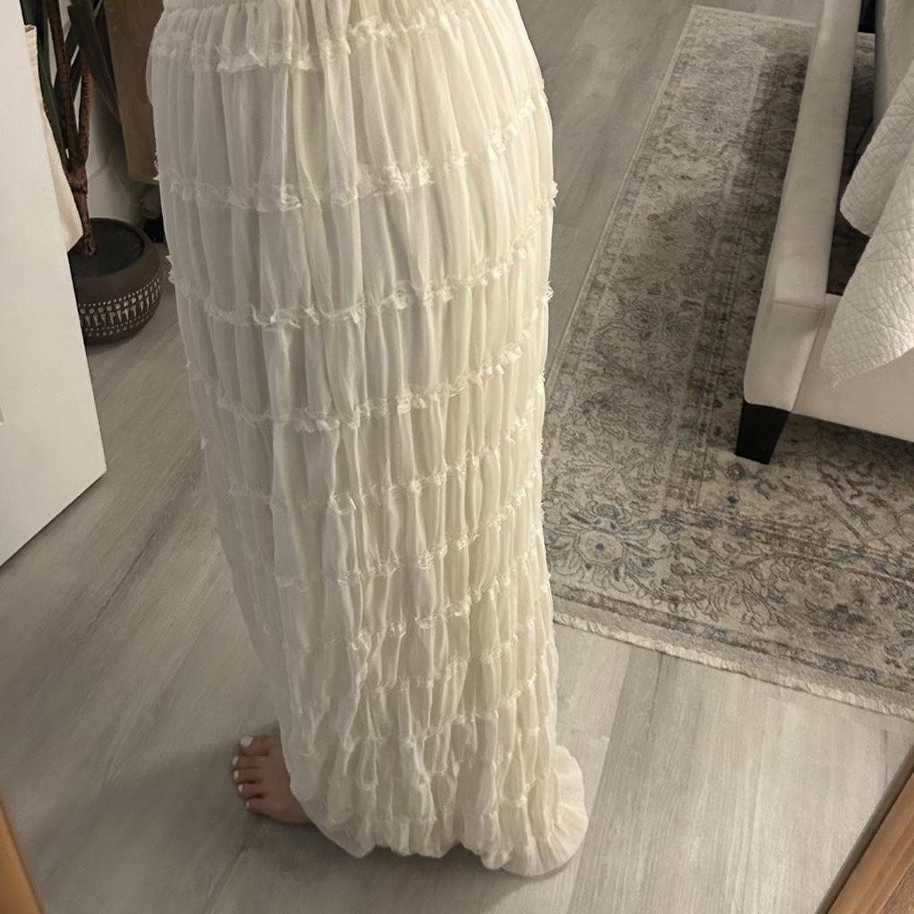 Edikted Women's Skirt - Cream/White - XS – Edikte… - image 3