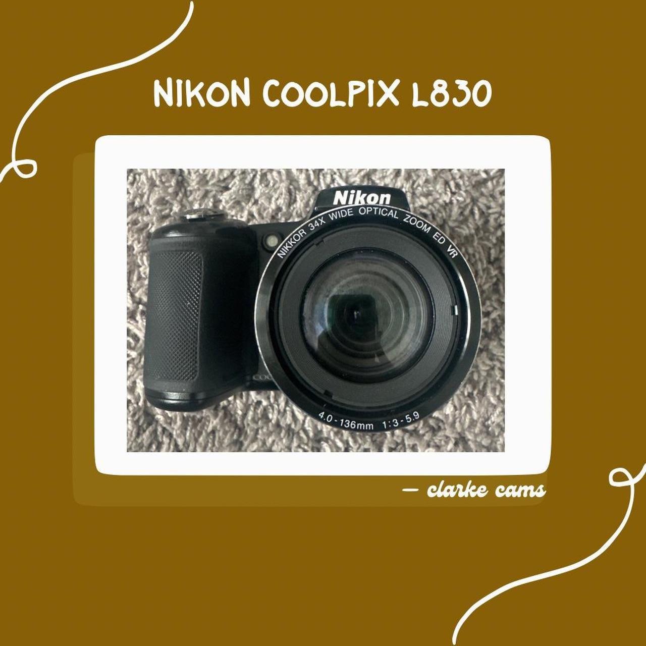 NIKON COOLPIX L830 | 16 megapixels | 34x wide zoom |...