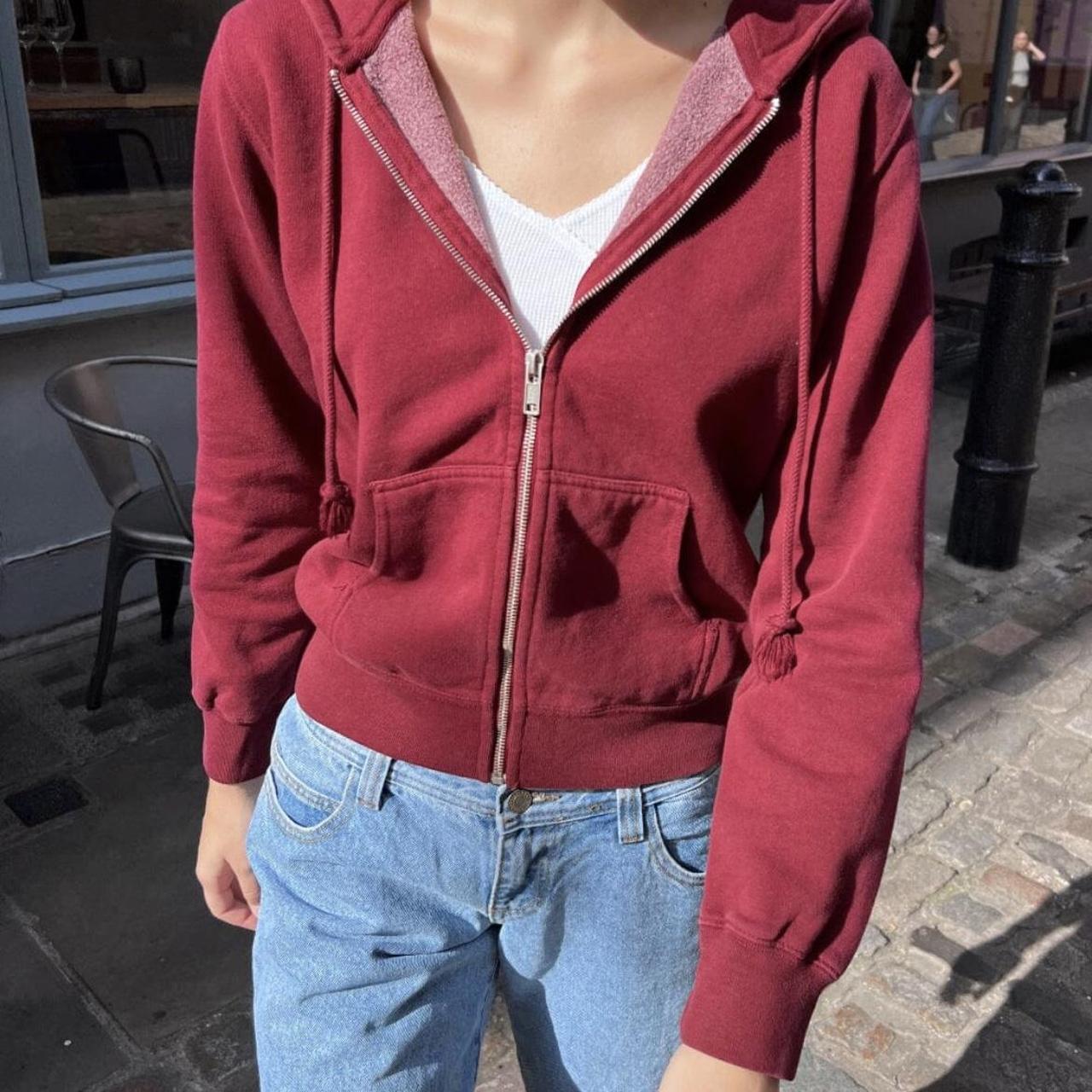 brandy melville christy hoodie in BLACK!!! THIS... Depop