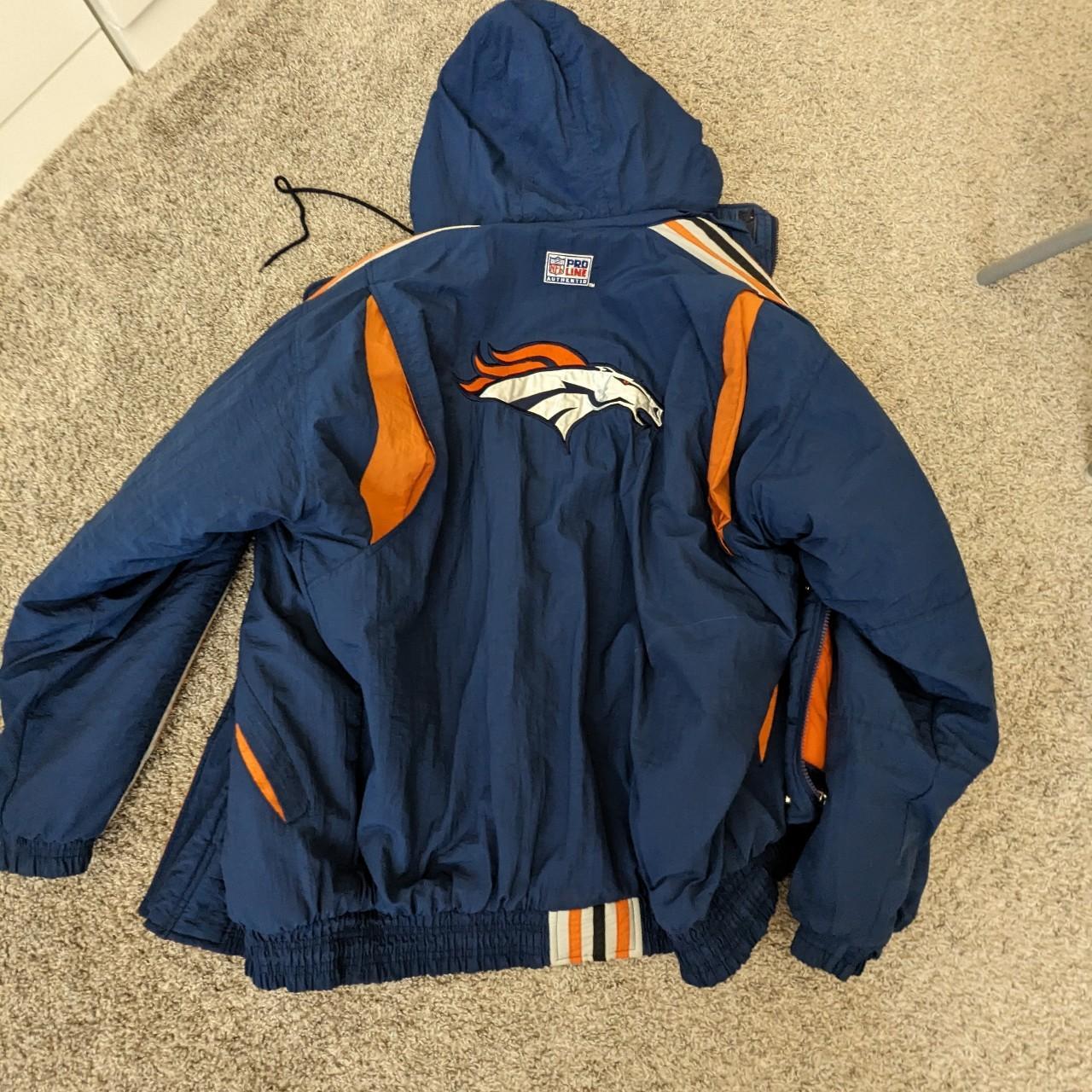 VINTAGE DENVER BRONCOS STARTER JACKET Super light, - Depop