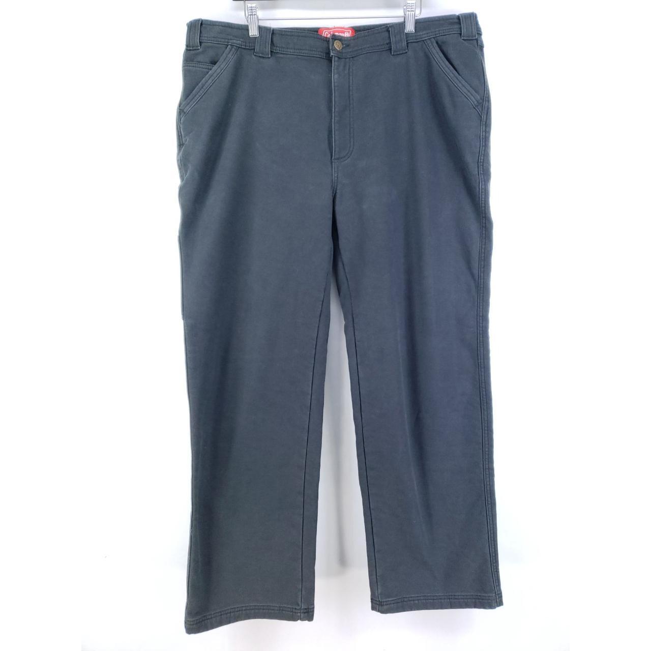 Coleman Fleece Lined Pants Men's Size 40x31 Gray - Depop