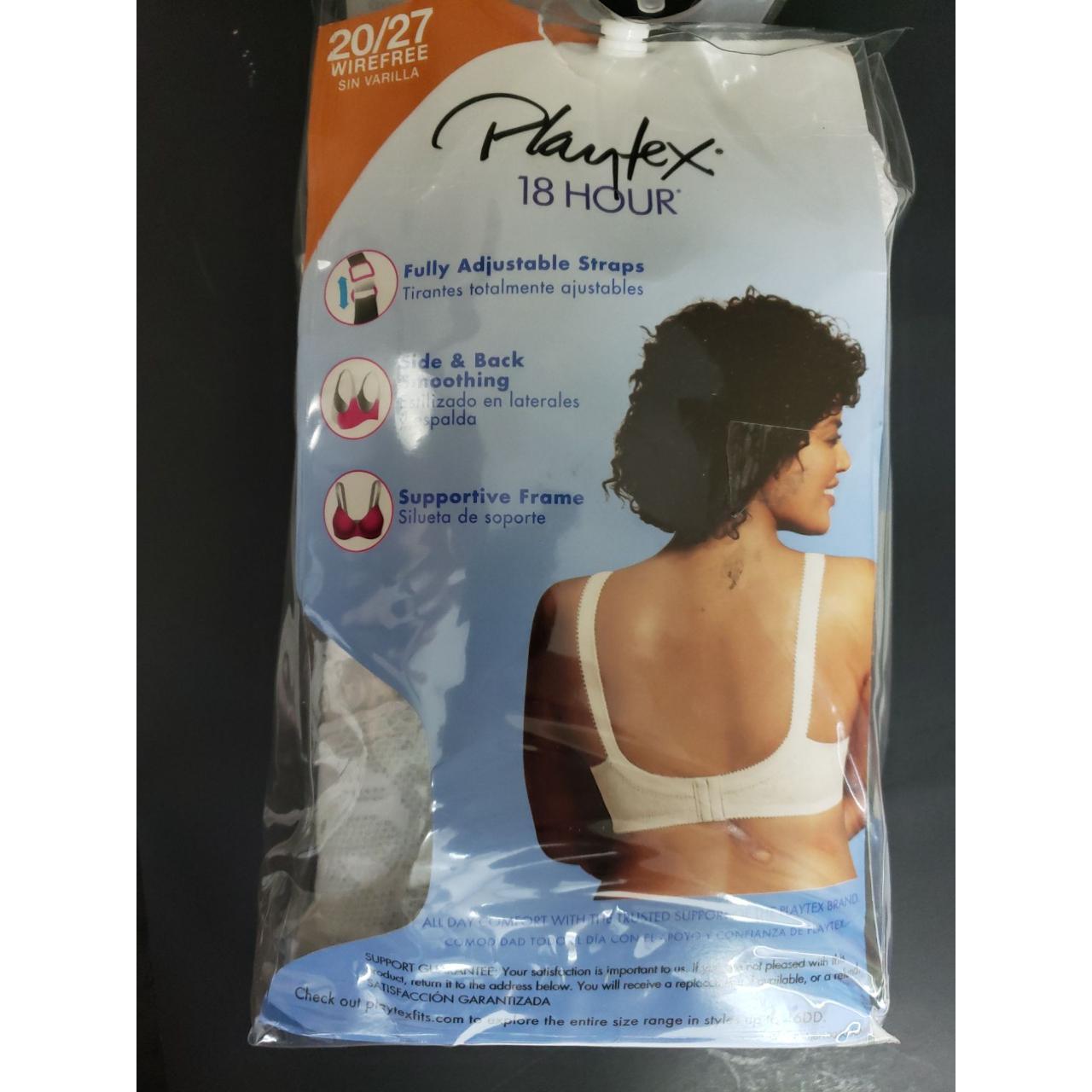 Playtex 18 Hour Sensational Support Wirefree Bra Style 20/27 Size