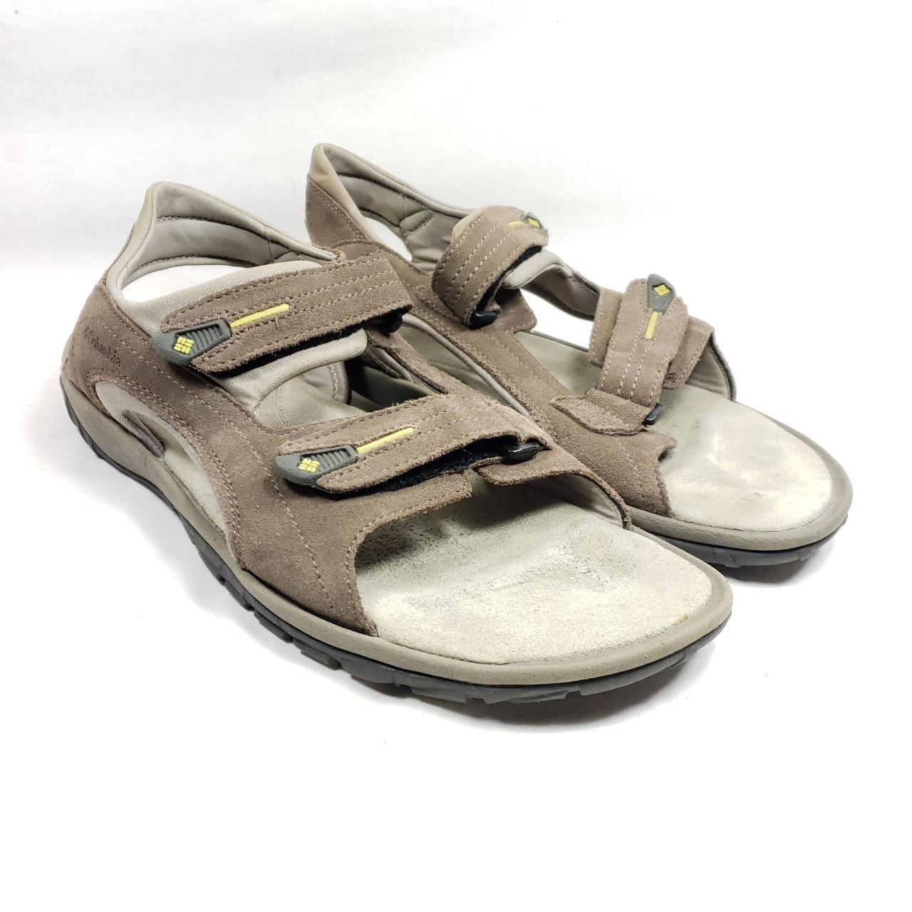 Columbia Men s Size 14 Sports Sandals Brown Leather. Depop
