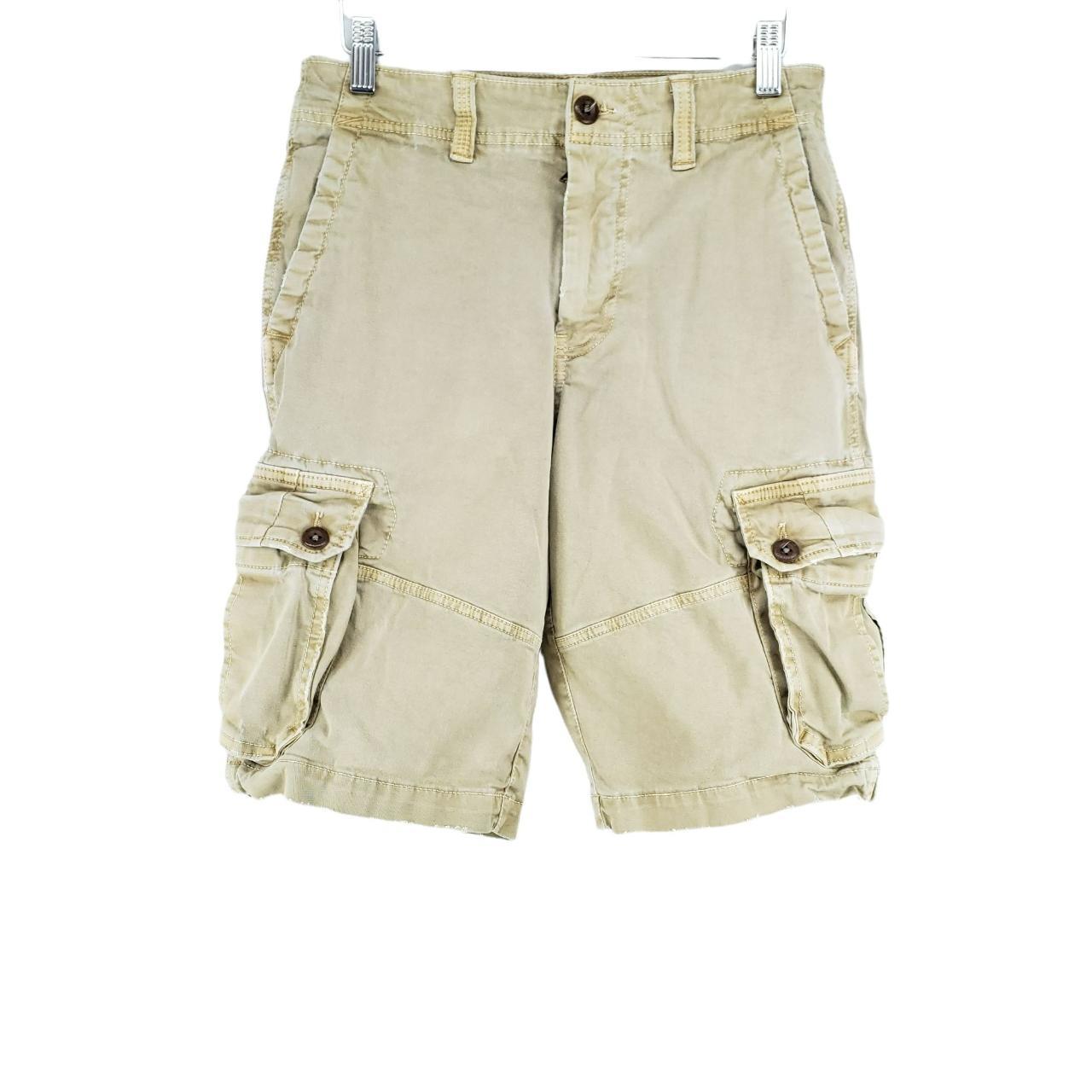 American eagle long cargo shorts online