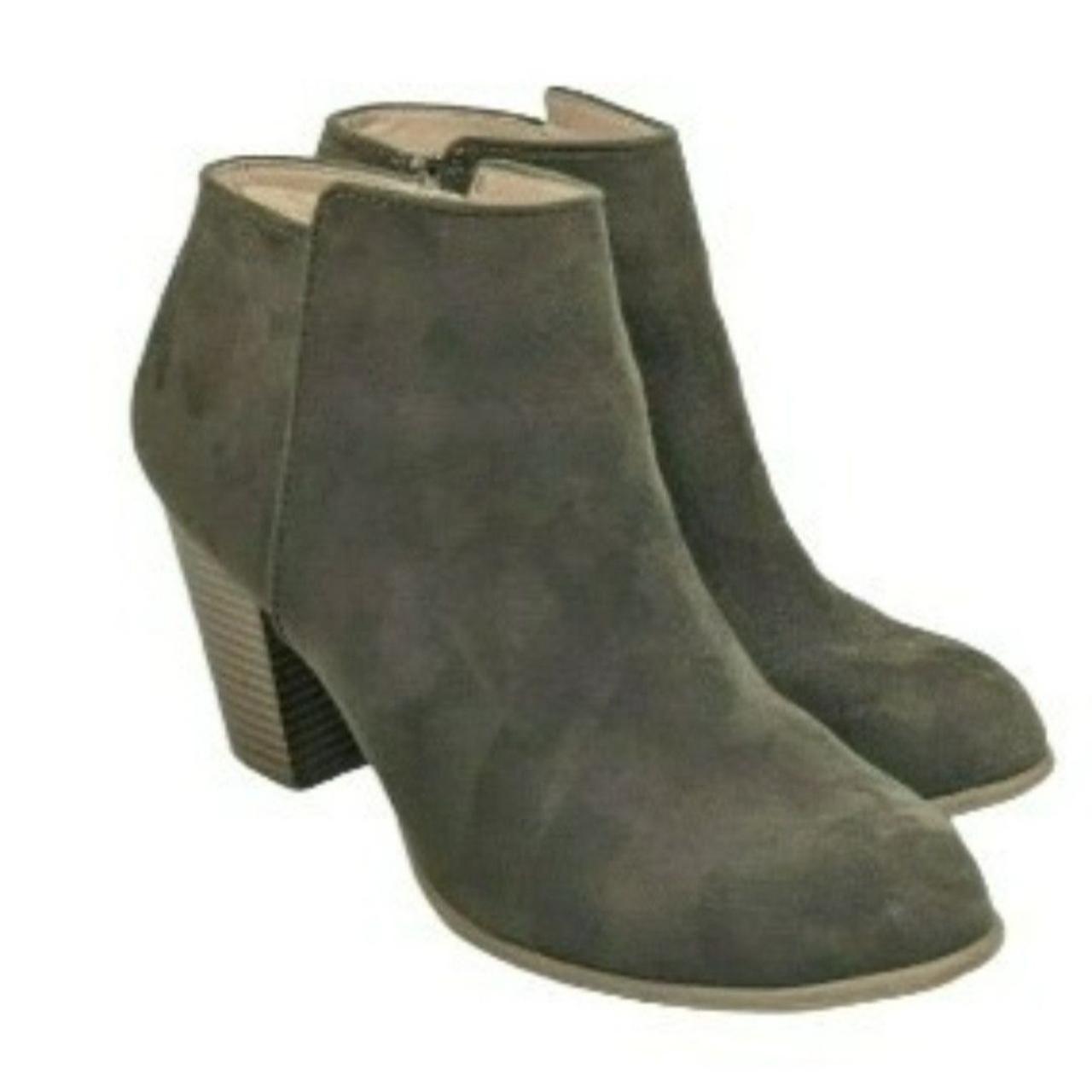 Old Navy Heeled Booties Women's Size 10 Green