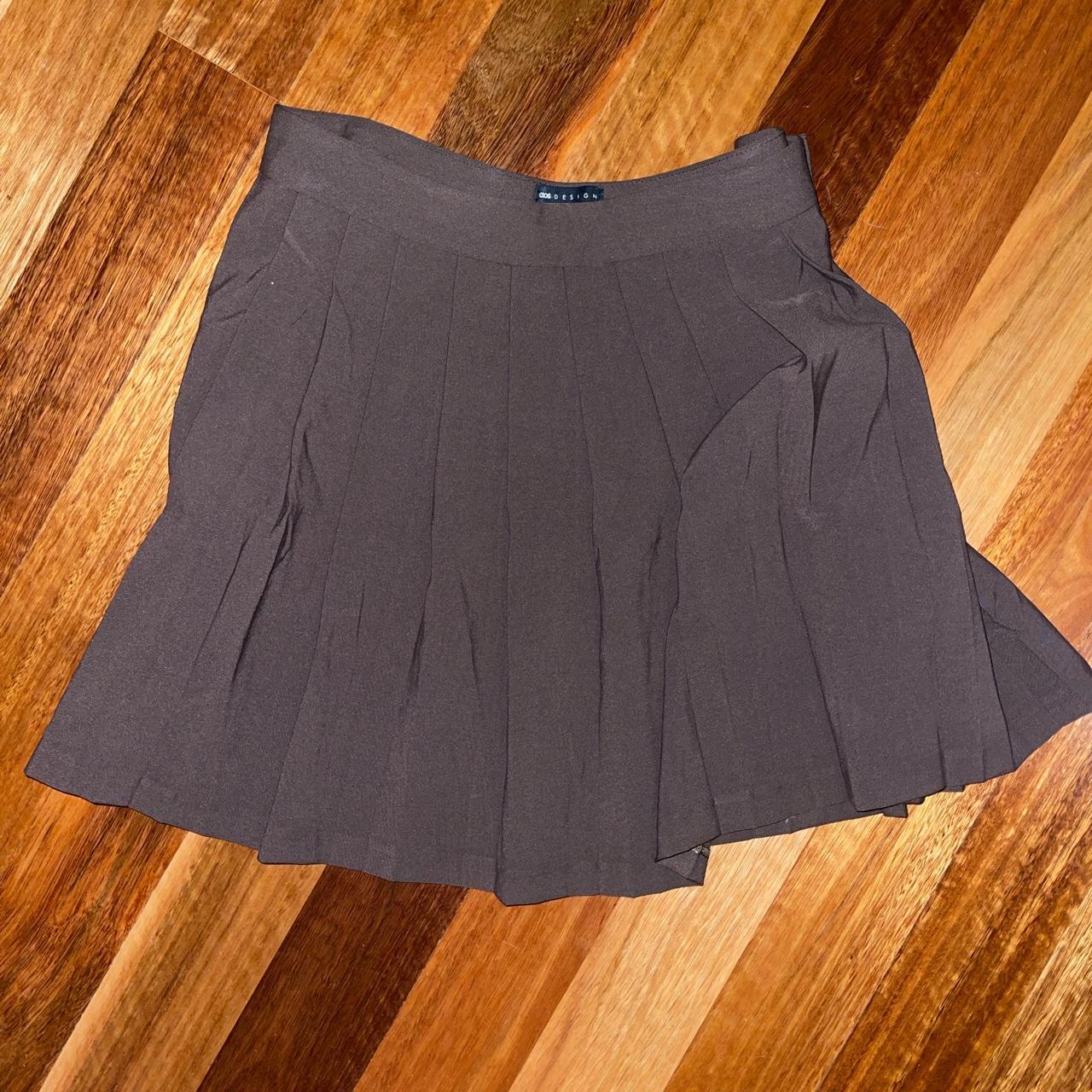 ASOS Design Tennis Skirt Size UK 12 Colour... - Depop