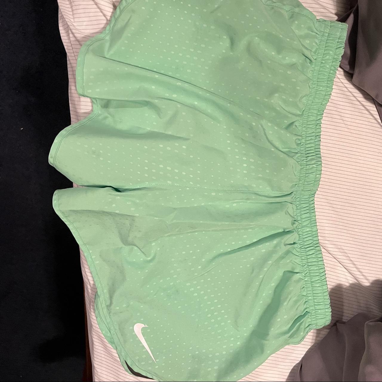 womens nike shorts green