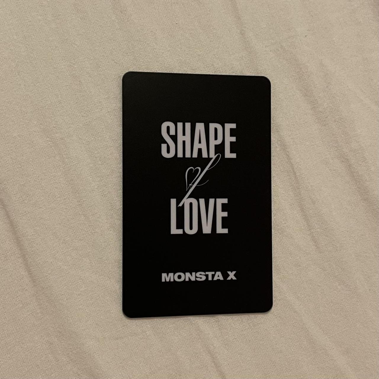 official monsta x jooheon shape of love album