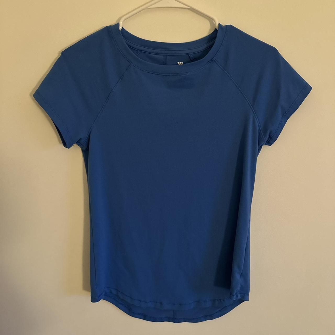 All in Motion Men's Blue Shirt Depop