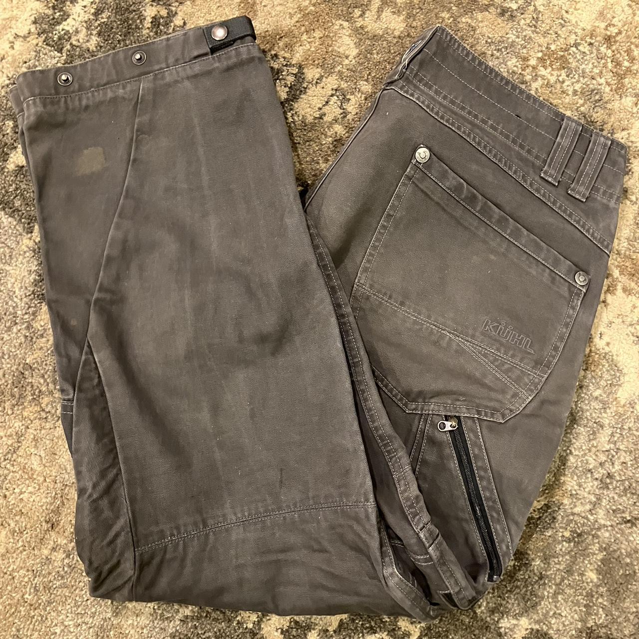 Vintage Hardly Worn Kuhl Hiking Work Jeans Cargo Depop