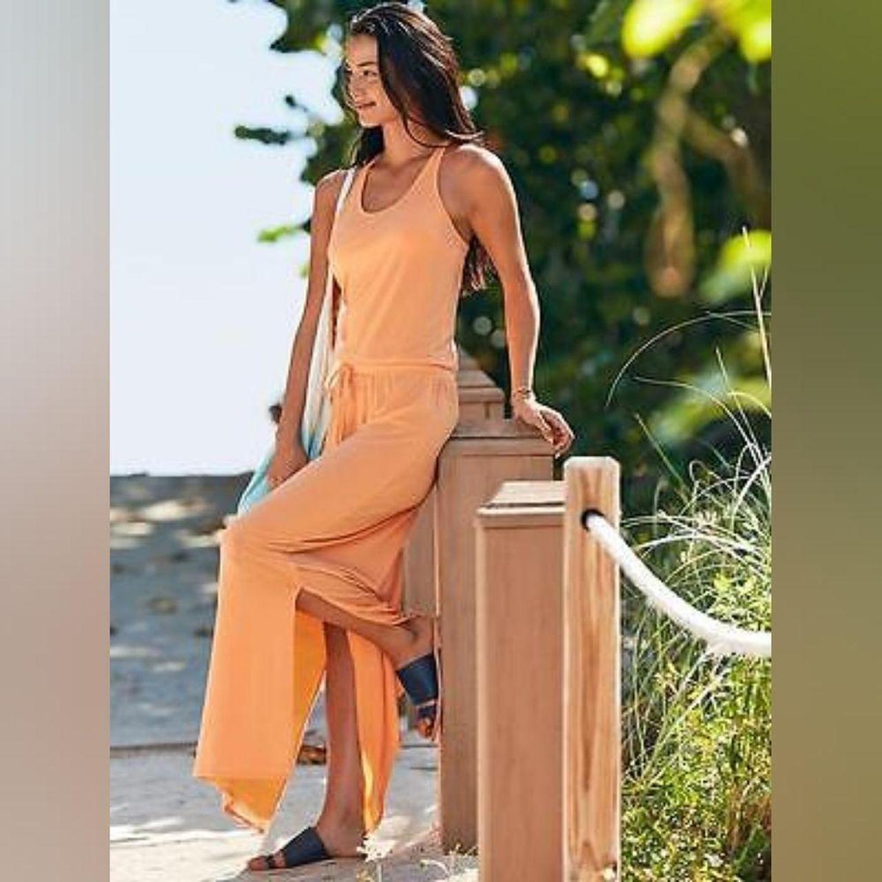 Deals athleta orange dress