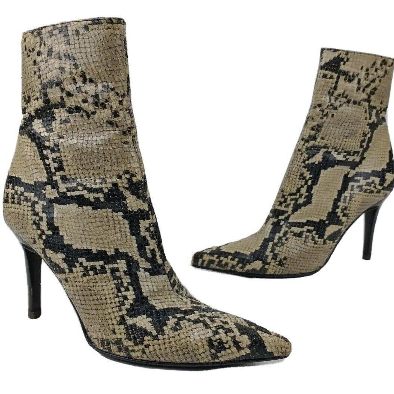 stuart weitzman snakeskin boots