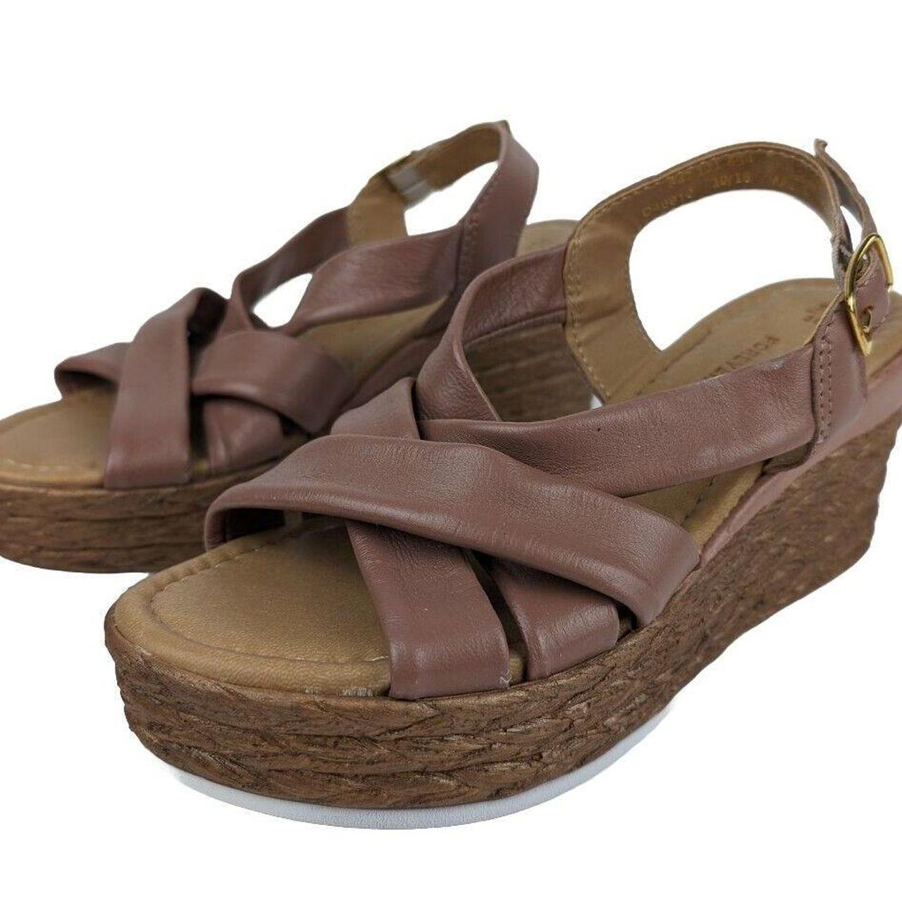 forever comfort sandals size - Gem