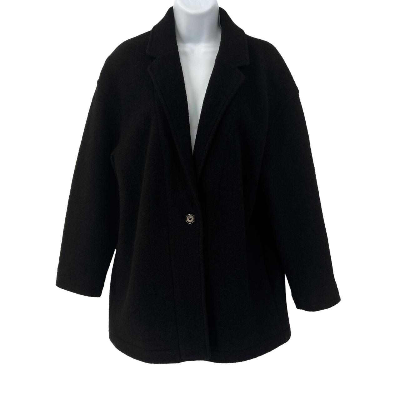 J crew long wrap coat in italian boiled wool hotsell